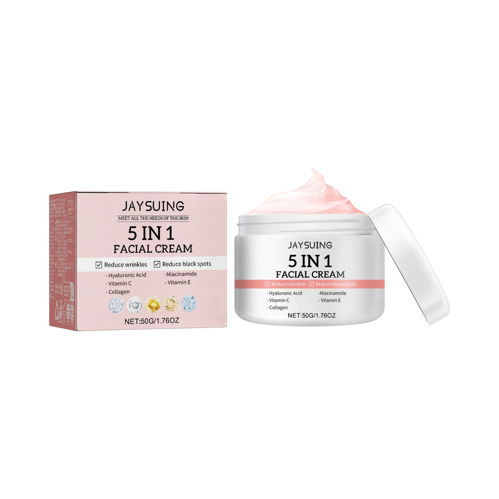 Facial Moisturizing Set Hydrate Brighten Firm Skin Exfoliating Acne Removal Shrink Pore Fix Sensitive Dullness Collagen Face Kit Oasis Select Cream 50g Boxed 1 set