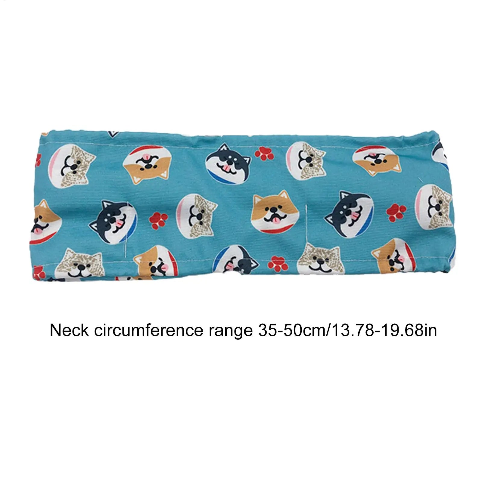Pet Cooling Bandana Cooling Ice Scarf Breathable Towel Heatstroke Dogs Cats Ice Collar Cat Adjustable Collar Bib Pet Supplies Oasis Select