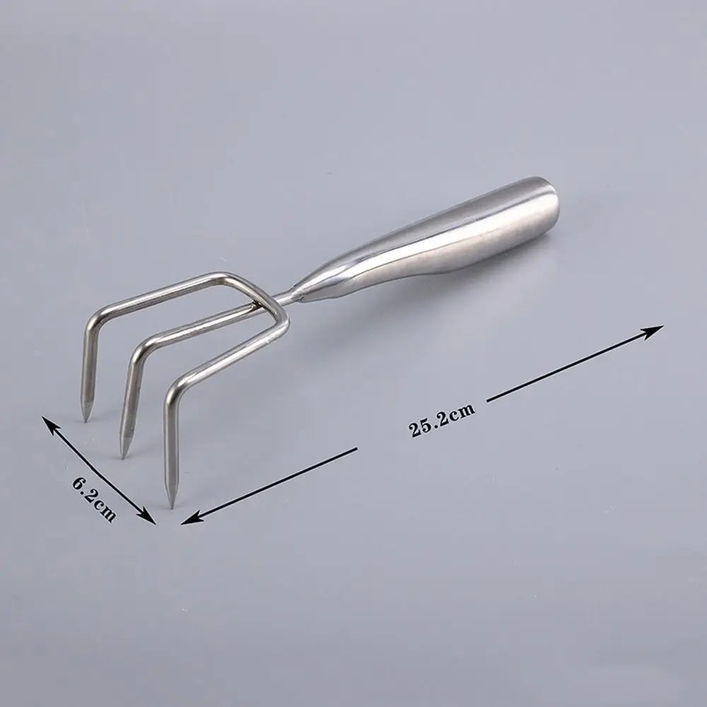 Stainless Steel Garden Tool Set – Shovel, Rake & Hoe