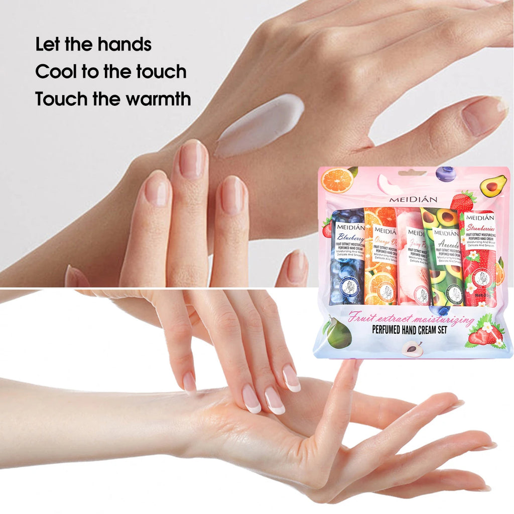 5-Pack Moisturizing Hand Cream Set – Hydrating & Fragrant Hand Cream Set Oasis Select