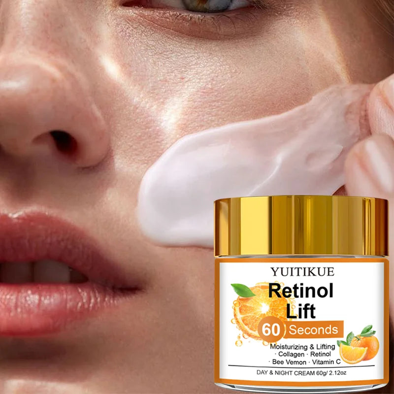 YUITIKUE Retinol Lift Cream – Anti-Aging Face Moisturizer 60g