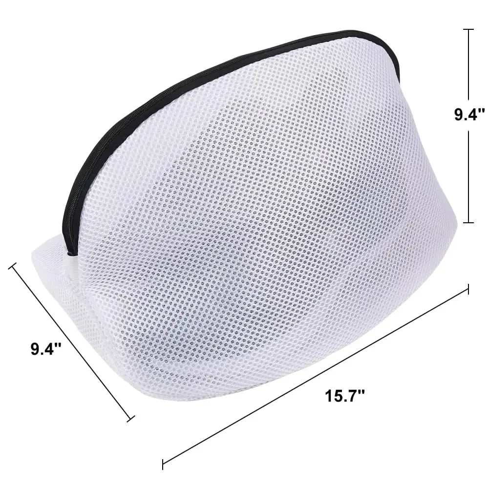 Mesh Laundry Bags with Zipper – Shoe & Delicates Wash Set of 3