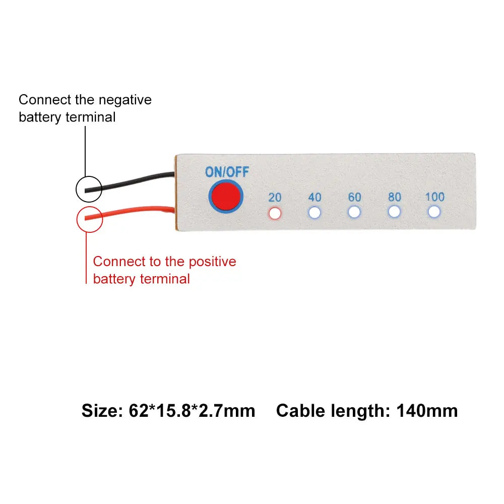 1S 3S 4S 18650 Lithium Battery Pack Battery Level Display Panel LED Percentage Indicator Tester Li-po Li-ion Capacity Indicator Oasis Select