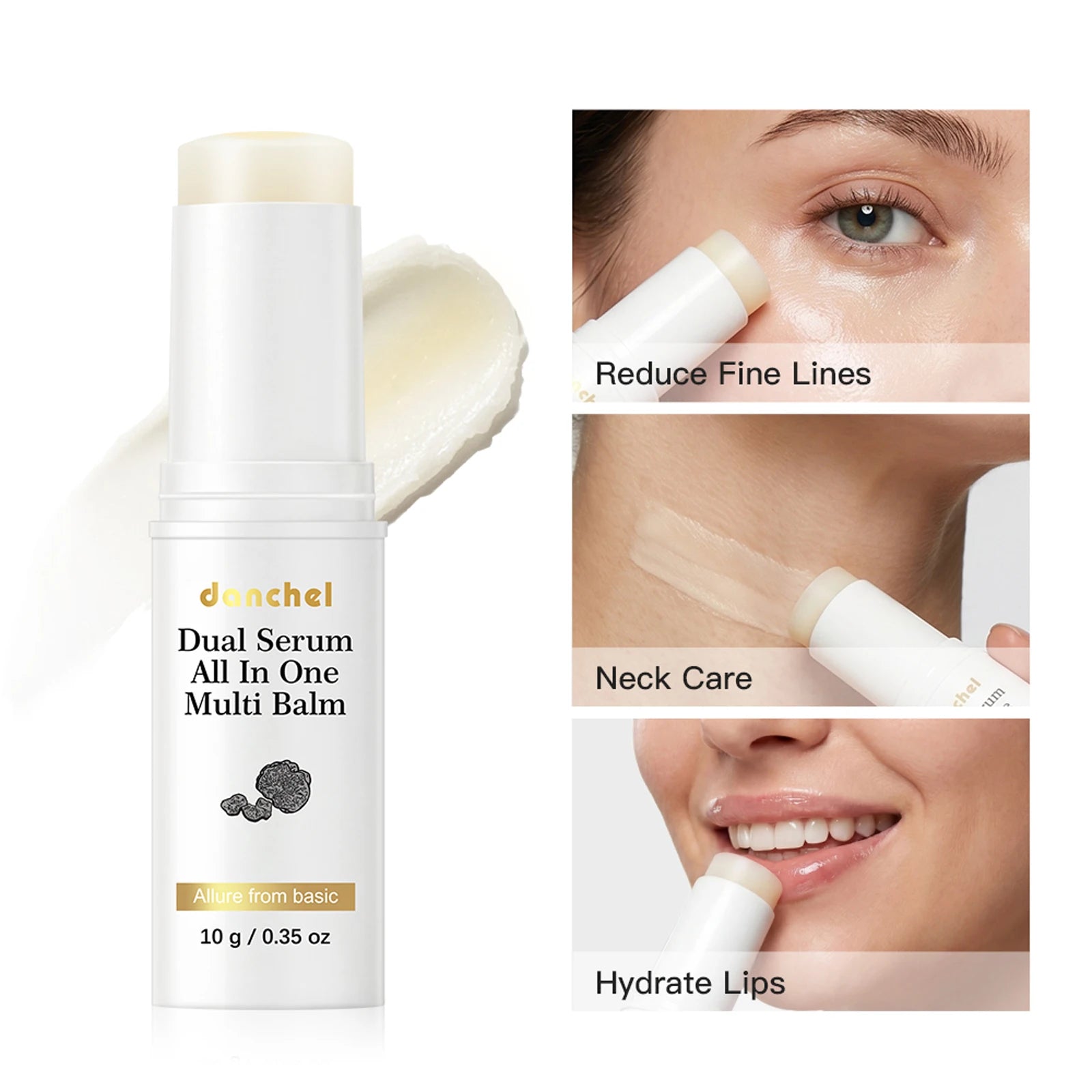 Vitamin C& Collagen Balm Multi Balm Moisturizing Stick Hydrating Skin Care Face Eyes Lip Neck Wrinkle Dry Spots Oasis Select