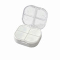 8-Compartment Portable Pill Organizer – Airtight Travel Case