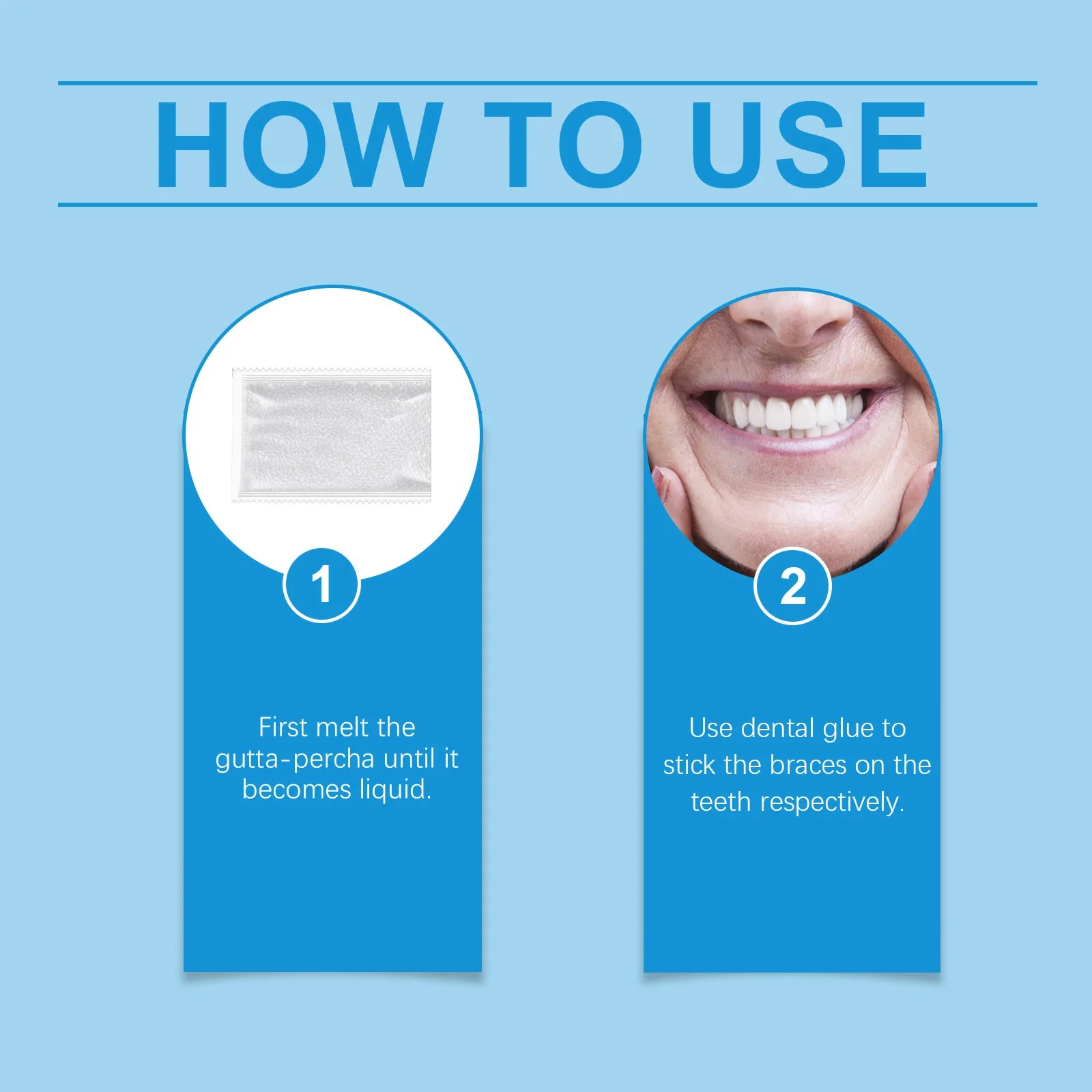 Cosmetic Tooth Veneer & Denture Set – Fills Gaps Cosmetic Tooth Kit Oasis Select