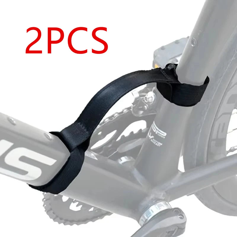 BKPTX Bicycle Carrying Strap Hand Straps Luggage Tie Organization Straps Effort-Saving Portable Straps Tie Strap Bike equipment Oasis Select 2PCS