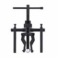 Car Inner Bearing Puller Gear 3-Jaw Extractor Automotive Repair Tool Kit Labor-saving Car Separation Auto Accessories Oasis Select black
