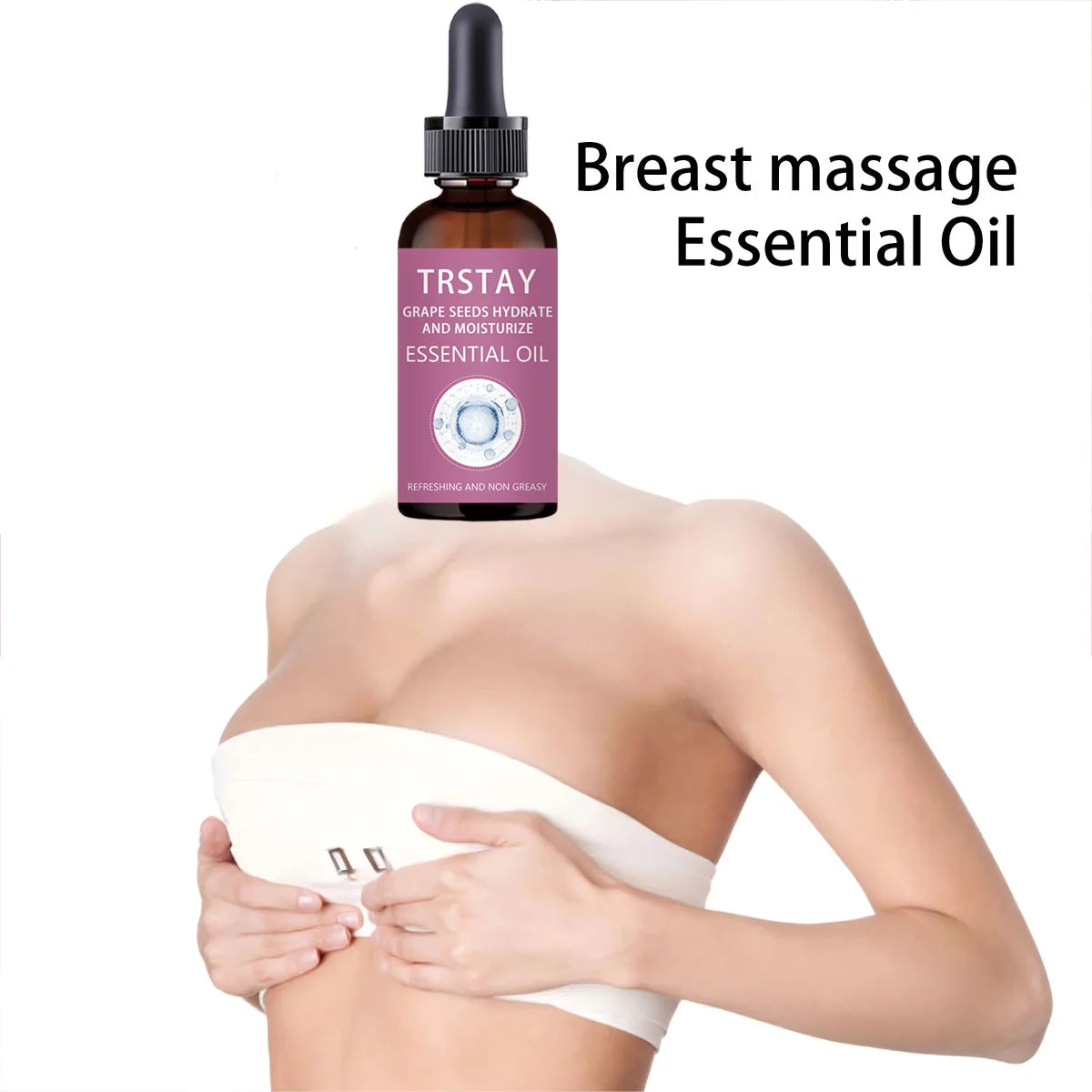Seed Breast Enhancement Oil Breast Massage Firming Elastic Breast Beauty Milk Delicate And Smooth Shape The Bust Oasis Select 5ml