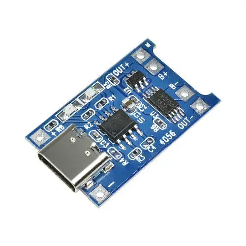 10/5/1Pcs 5V 1A Type-c 18650 TP4056 Lithium Battery Charger Module Charging Board With Protection Dual Functions Li-ion Oasis Select