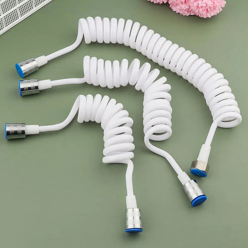 1.5/2/3meter Telephone Line Anti-wrap Spring Shower Hose Toilet Bidet Bath Sprayer Connect Pipe Water Plumbing Oasis Select