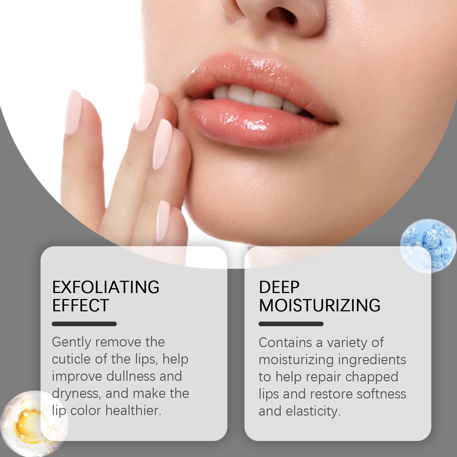 Hyaluronic Acid Lip Scrub – Exfoliate, Brighten & Moisturize Lip Scrub Exfoliator Oasis Select