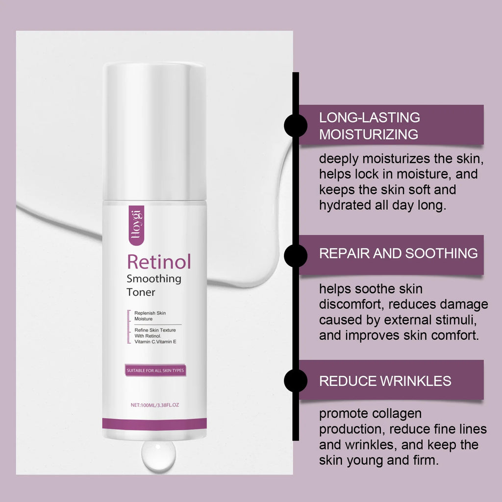 Hoygi Retinol Toner 100ml – Firming, Brightening & Anti-Aging Retinol Face Toner Oasis Select