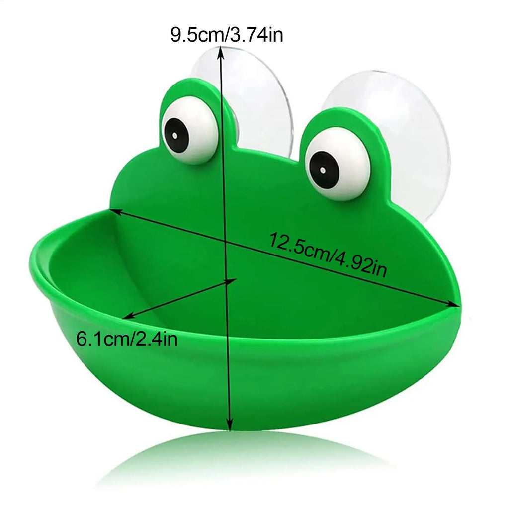Frog Habitat Frog Holder Suction Cup Reptile Basking Area Resting Terrace Suction Cups Tank Decor ank Aquarium Aquascape Oasis Select