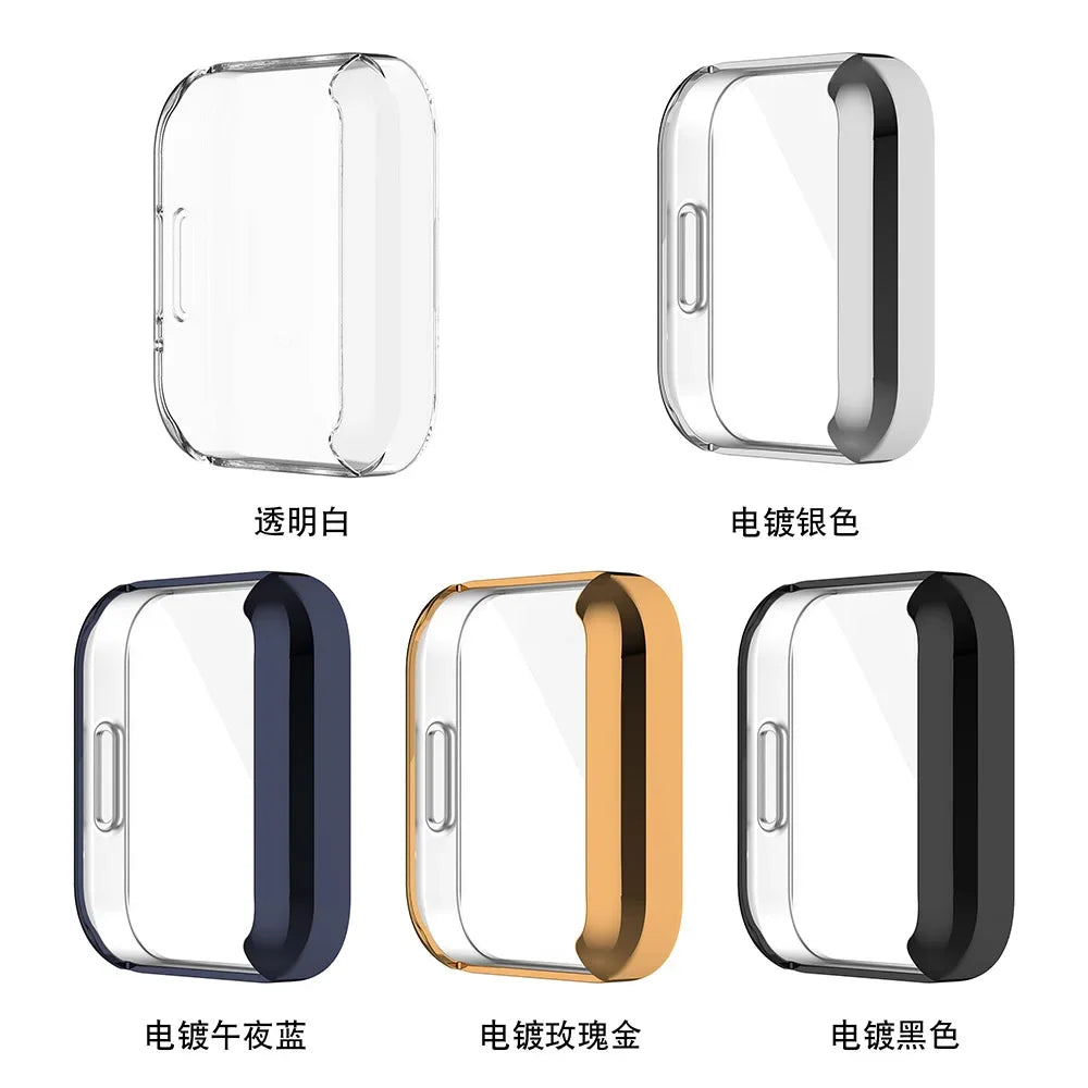 TPU Case for Redmi Watch 2 Lite – Full Screen Bumper Cover Smartwatch Case Oasis Select