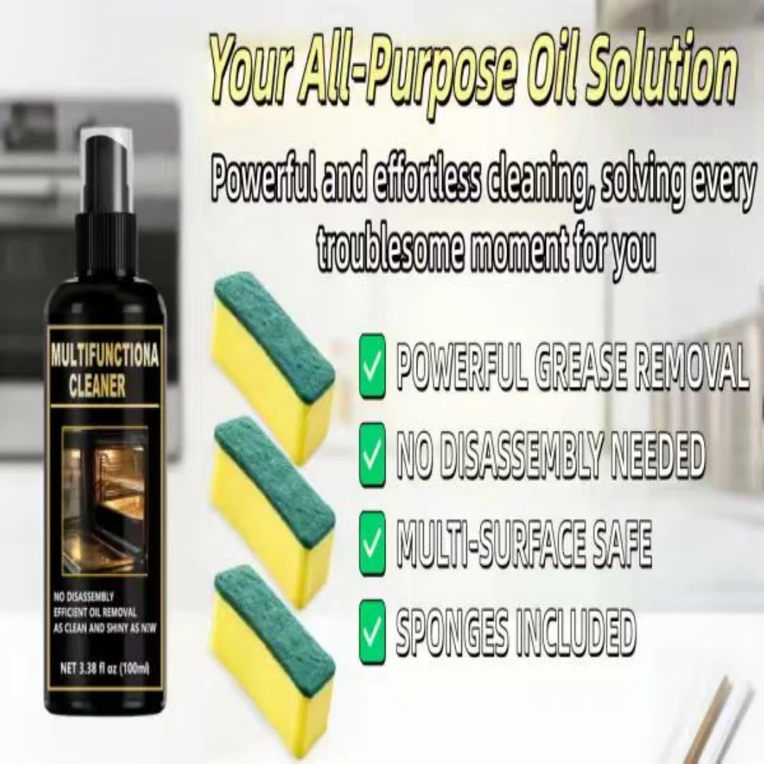 Oven & Kitchen Cleaner Spray – Grease Cutting Formula 100ml Kitchen Cleaner Spray Oasis Select