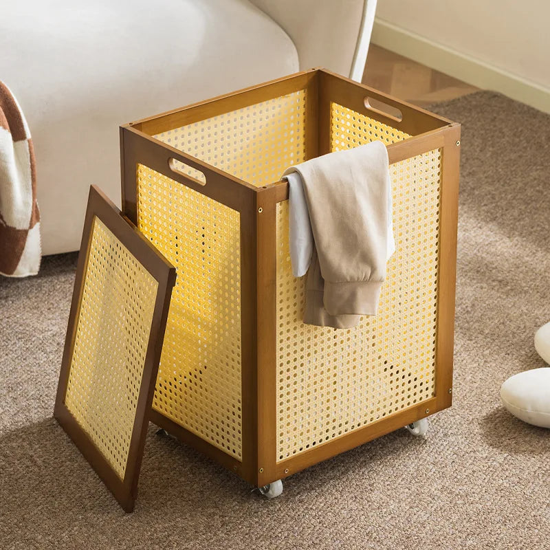 Dirty clothes basket Dirty clothes storage basket Household laundry basket Doll storage bucket Bathroom clothing artifact Oasis Select