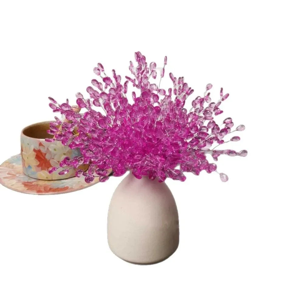 50pcs Acrylic Crystal Bud Branches | DIY Wedding & Home Décor Crystal Craft Branches Oasis Select