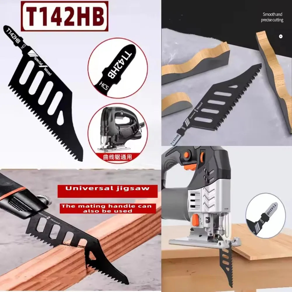 VIBRATITE T142HB Curve Jigsaw Blade T-Shank | Wood & MDF Jigsaw Blade Oasis Select