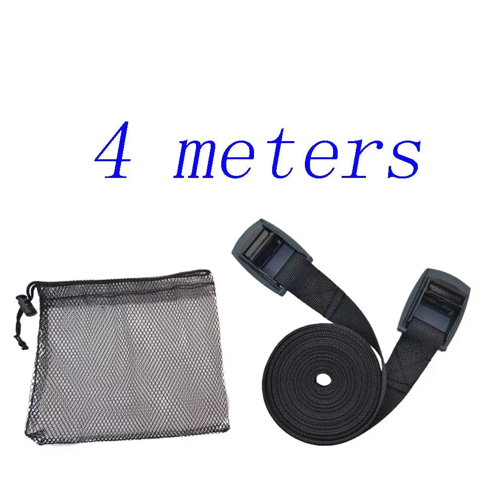 1 Pair Heavy Duty Kayak Boat Straps with Protective Padding Truck Cargo Pickup Truck Tie Downs and Luggage Straps for Roof Rack Oasis Select 400cm