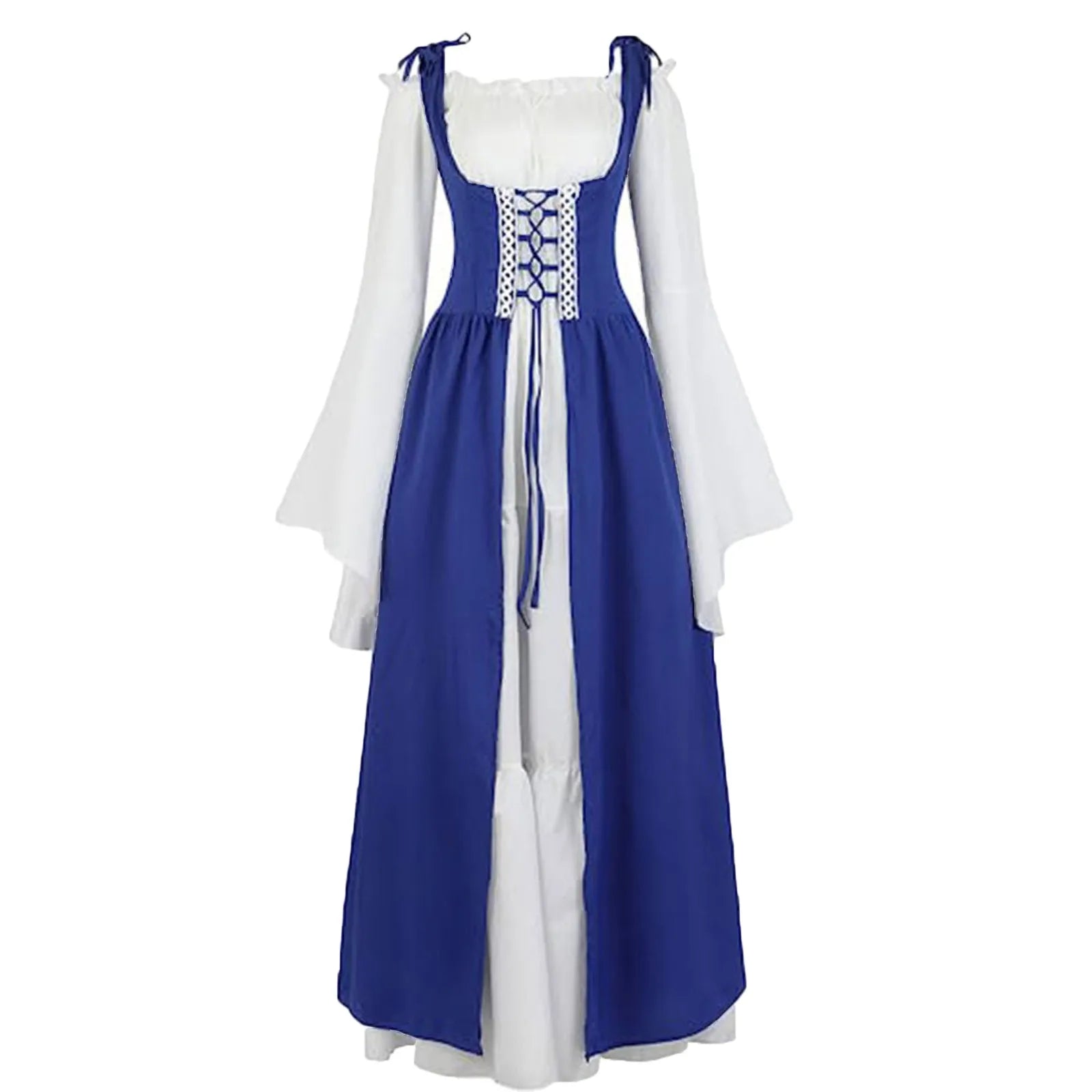Women's Medieval Corset Lace-Up Dress | Halloween Cosplay Costume Dress Oasis Select