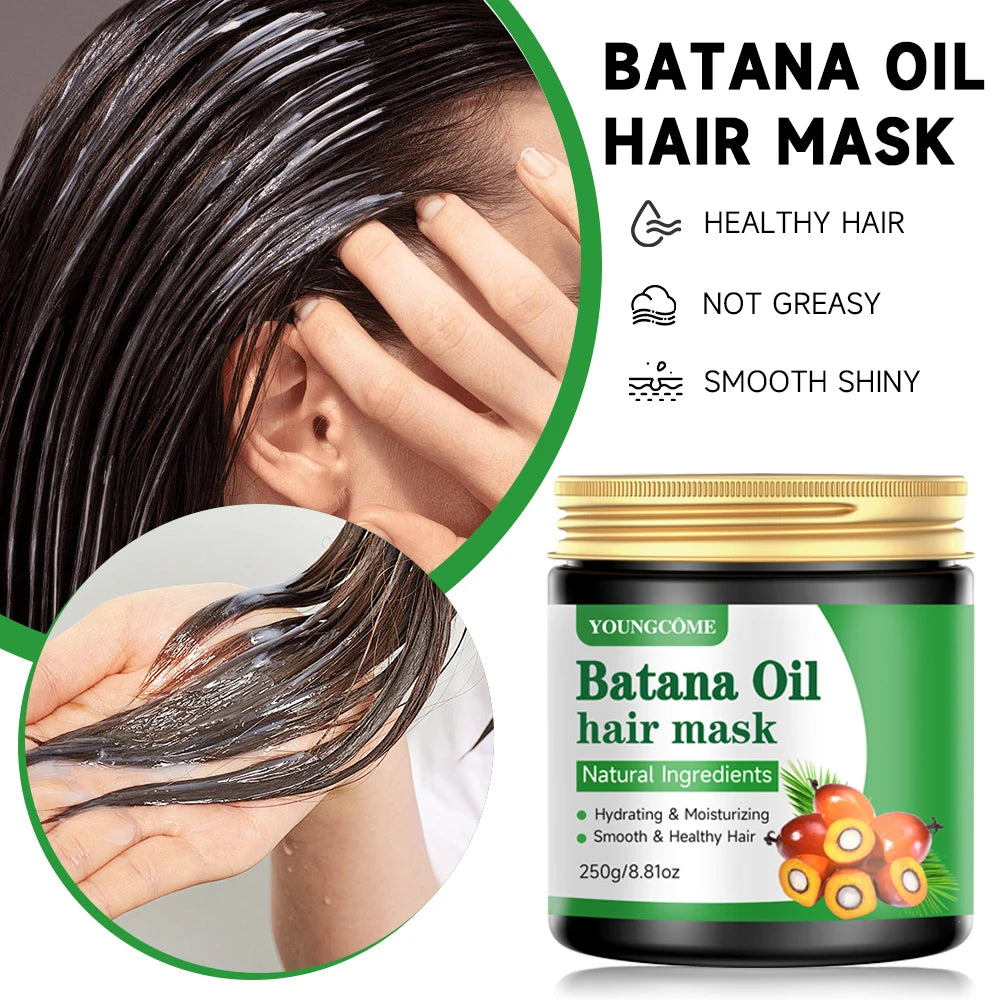 YOUNGCOME Batana Oil Hair Mask 250g | 72H Frizz Control