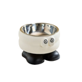 Elevated Stainless Steel Pet Bowl | Non-Slip Anti-Tip
