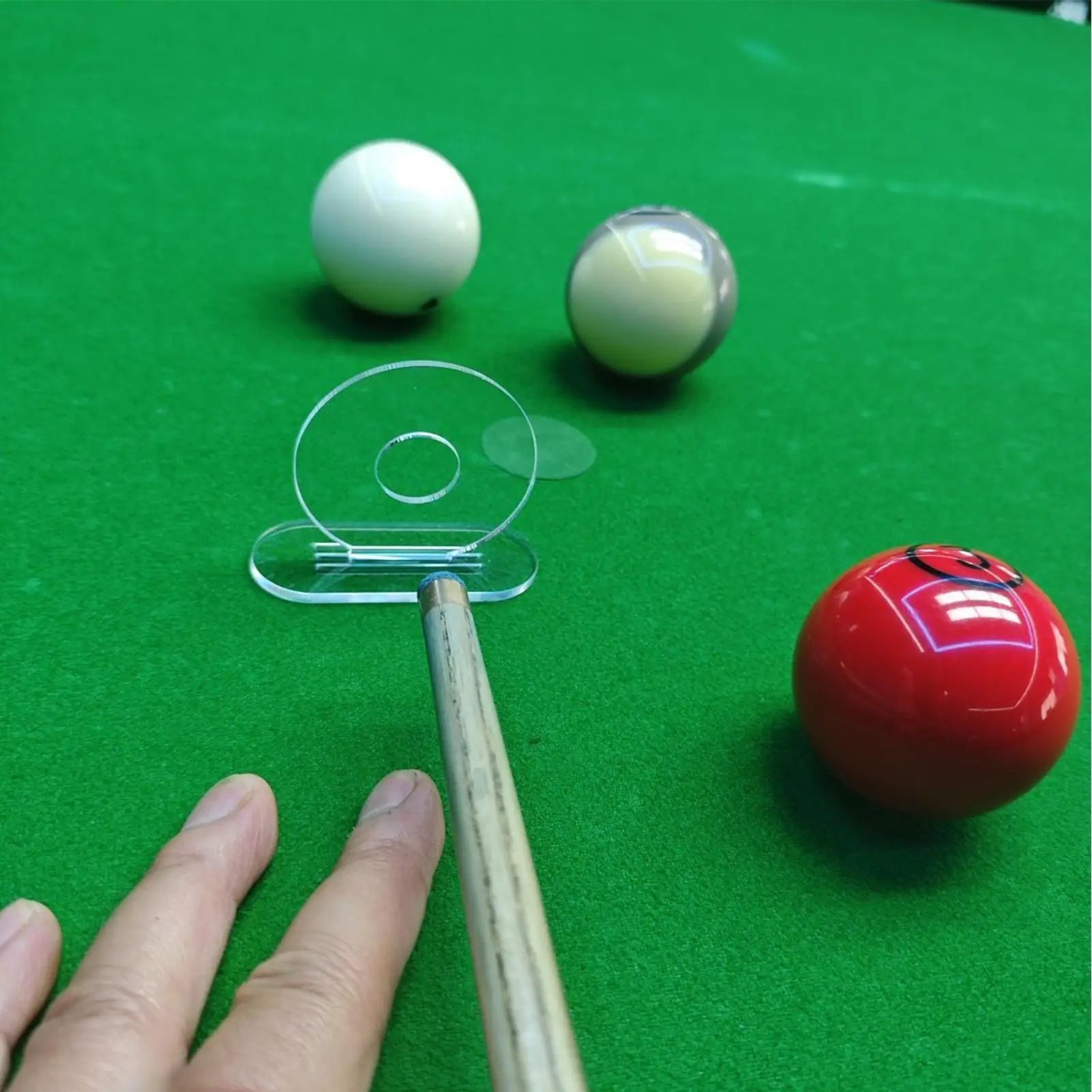 Billiards Rod Training Aids Pool Table Stick Practice 5 Holes Stable Pool Cue Accuracy and Club Control Trainer for Beginners Oasis Select