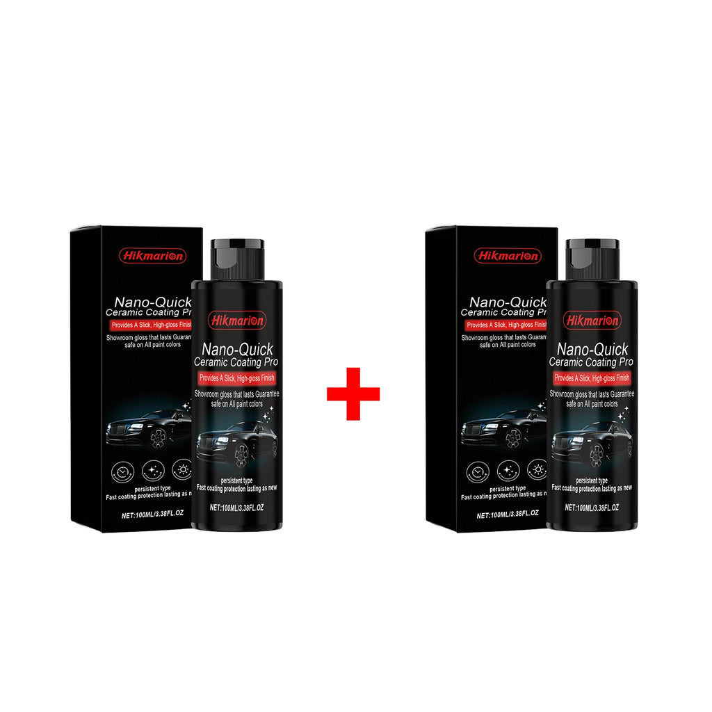 Nano Ceramic Car Coating Liquid Polish for Automotive Surface Coating Restore Shine Long Lasting Gloss Paint Protection Car Care Oasis Select 2pcs