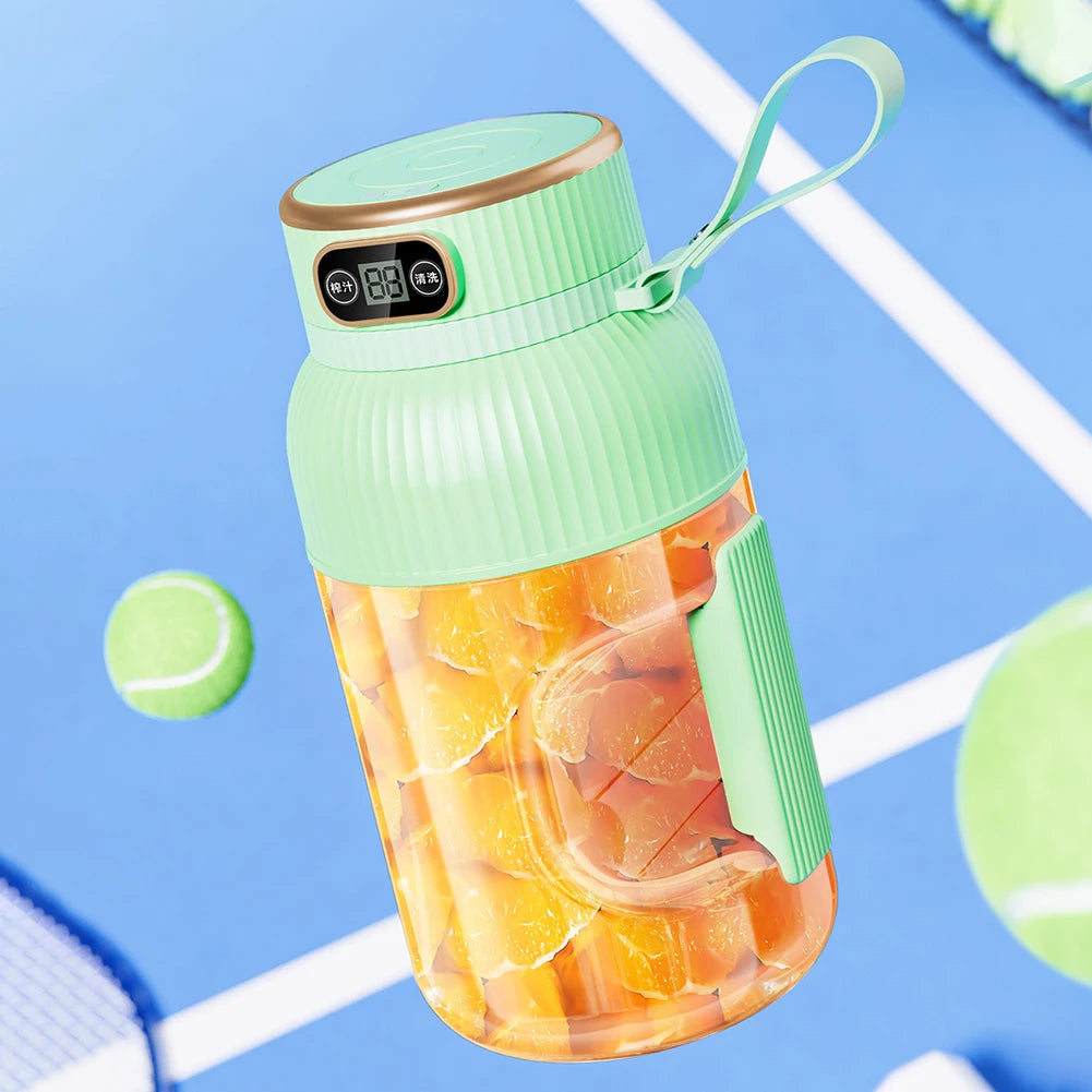 Multiyilego 1200ml Portable Electric Juicer Blender Smoothie Cup