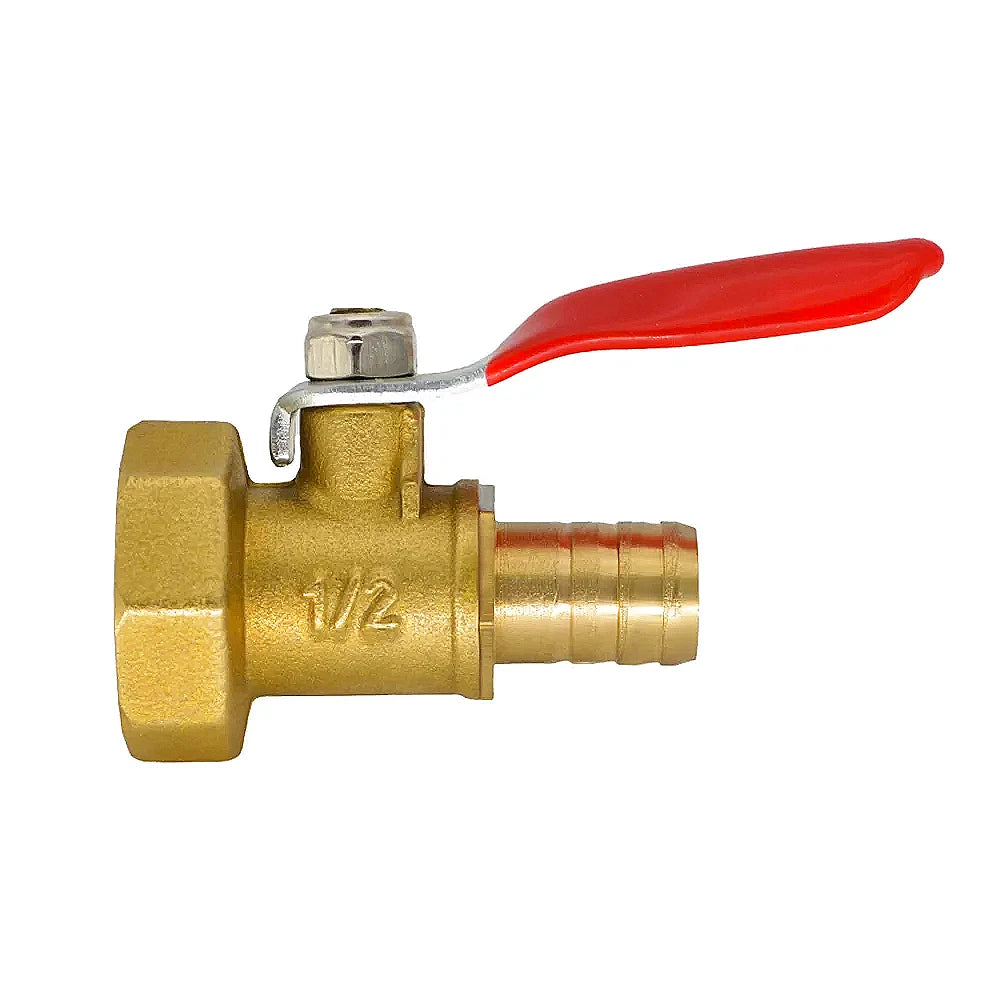 Brass Pagoda Ball Valve 1/2/3/4 Point Female and Male Threads 6/8/10/12mm Water, Oil, Gas, Fuel Pipe Accessories Oasis Select