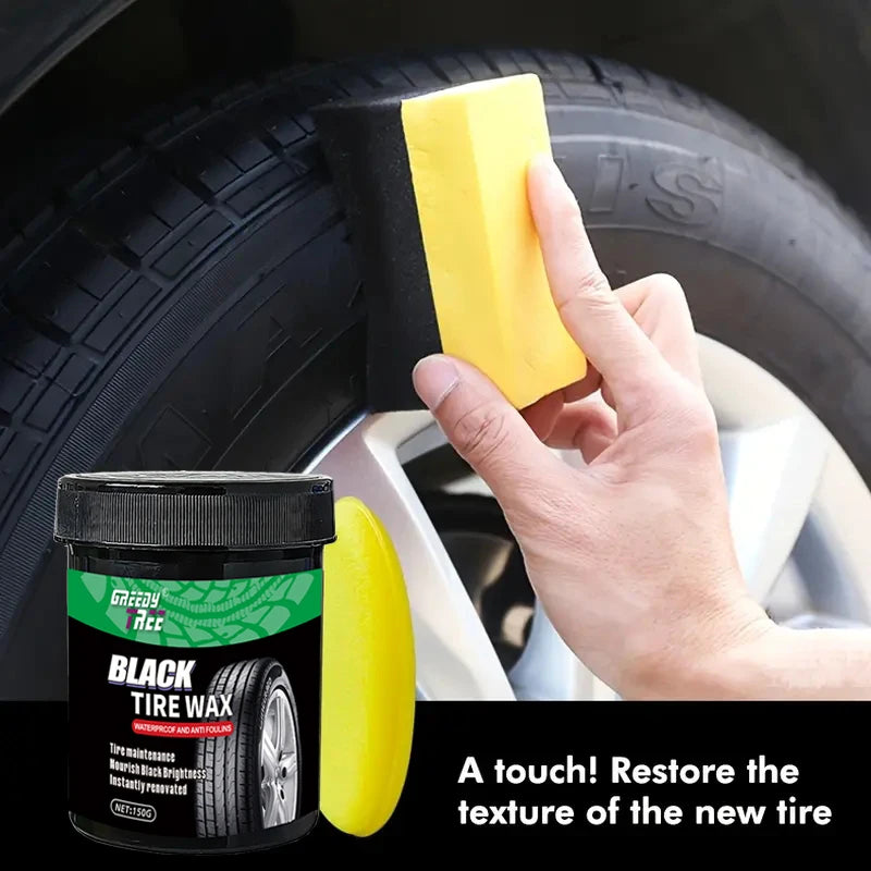 Tire Shine Plastic Enhancer Crystal Clear Car Plastic Restorer - Auto Interior & Panel Renewal Wax Coating Agent Car Wax Polish Oasis Select