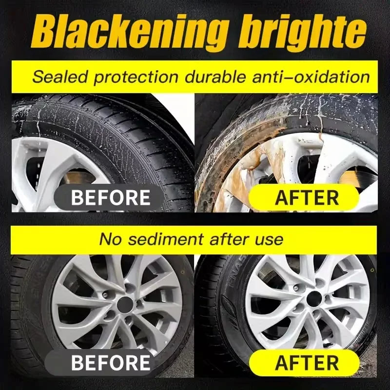 Plastic Repair Paste & Tire Shine | UV Protection 5-Min Fix Car Detailing Paste Oasis Select