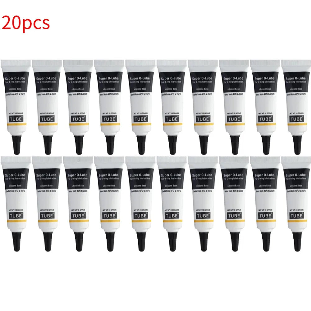 Silicone Grease Lubricant Home Improvement Hardware Waterproof Food Grade O Lube Faucet Plumbers Coffee Machine Lubrication Oasis Select 20pcs