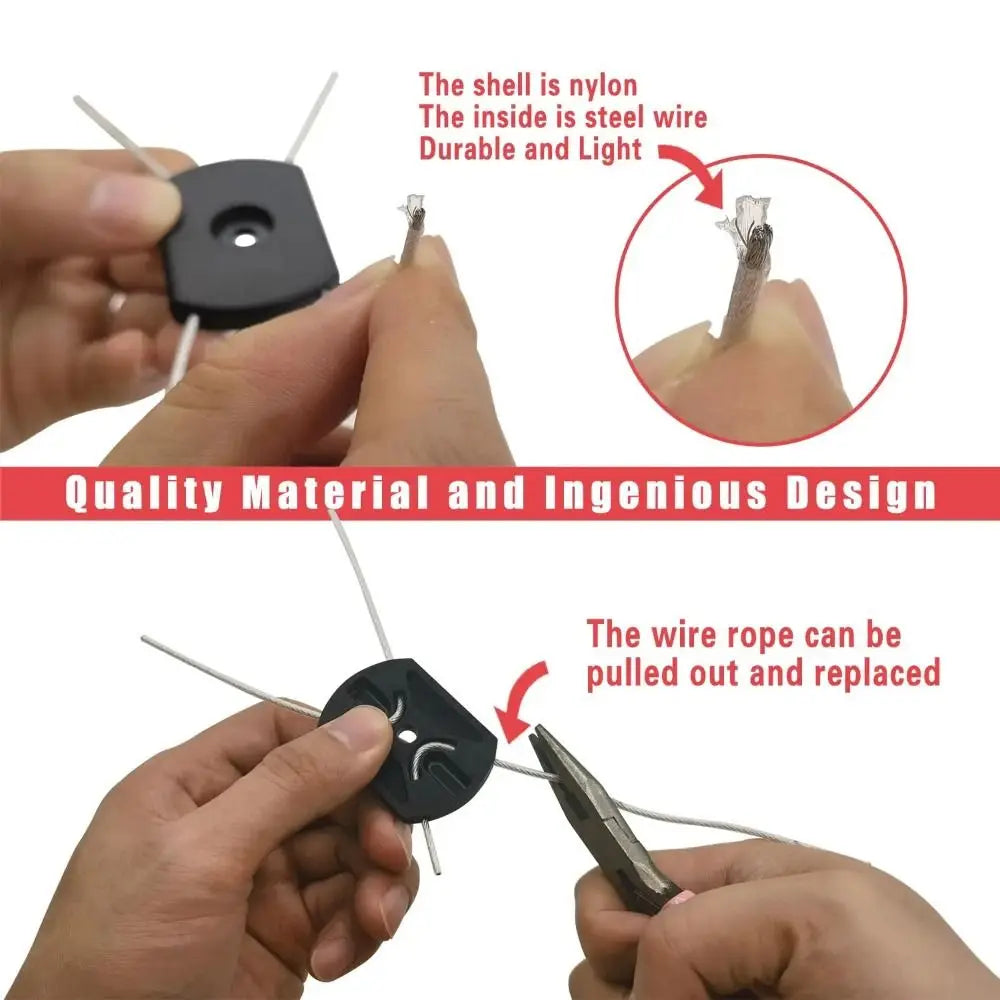 Steel Wire String Trimmer Head | Weed Eater Replacement