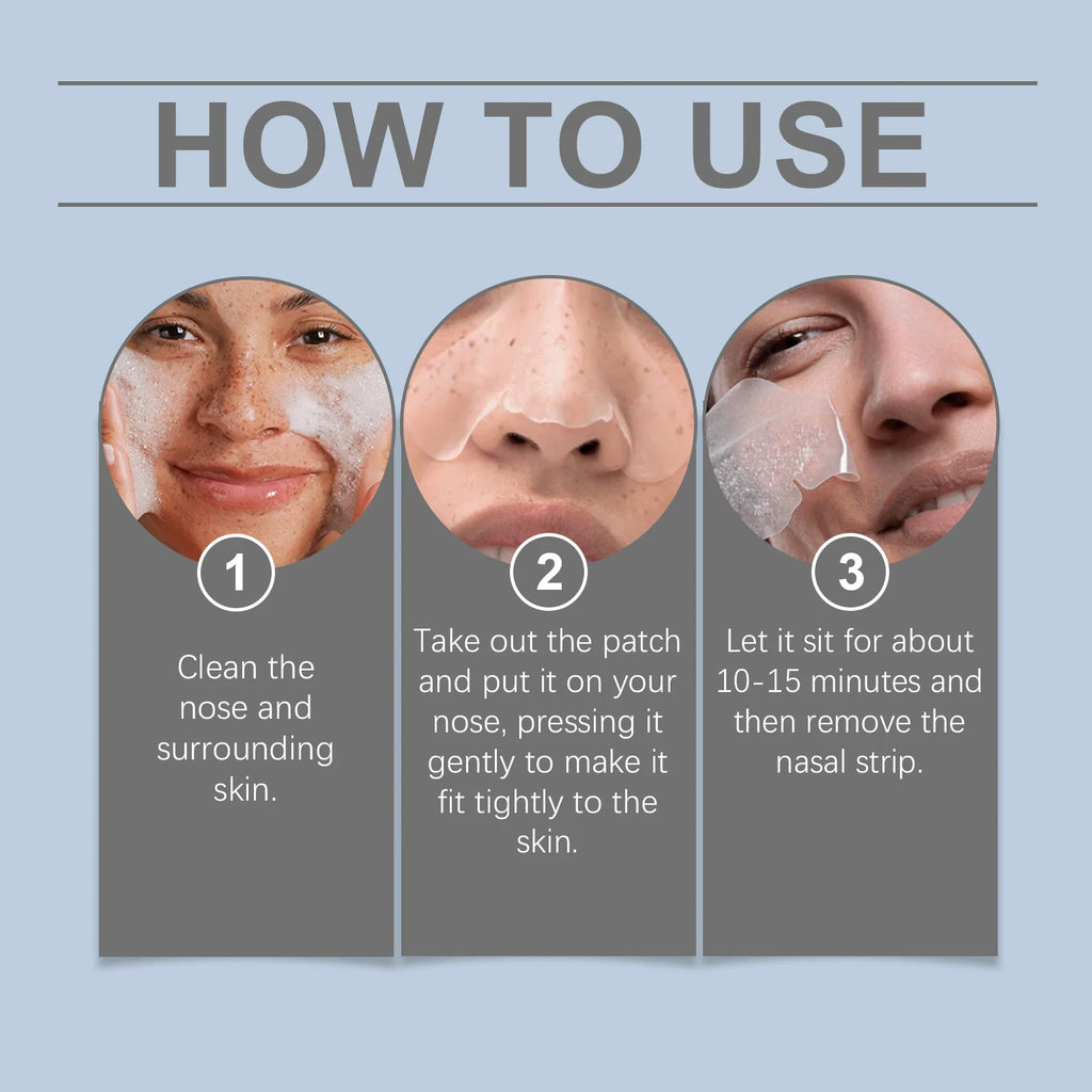 Salicylic Acid Nose Patch – Blackhead & Pore Cleanser Skincare Nose Patch Oasis Select