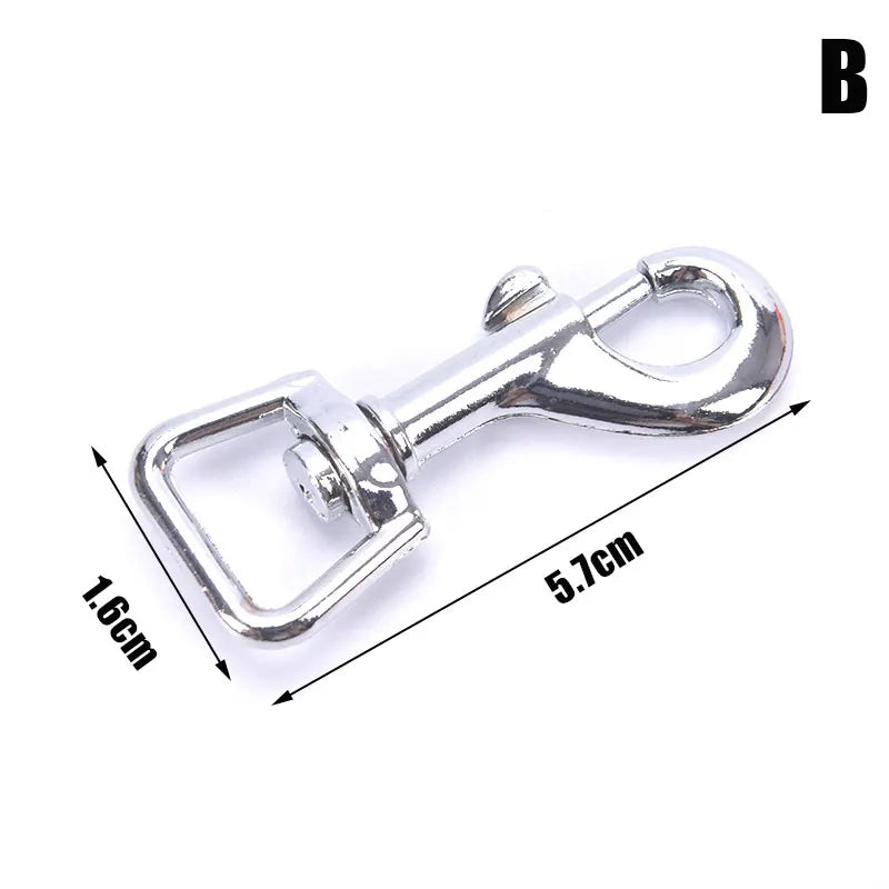 Small Dog Collar Leash Metal Buckle Hardware Sets Straps Swivel Pet Accessories@#X Oasis Select B