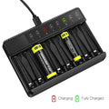 Intelligent Smart Battery Charger LED Display for 1.2V AA/AAA NiMH Rechargeable Batteries 8 Slots Ni-MH Battery Charger Oasis Select Default Title
