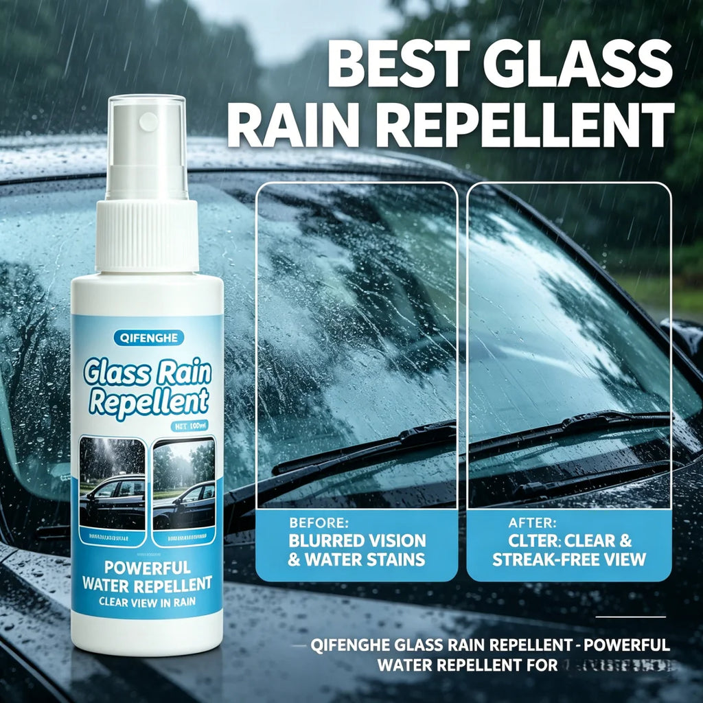 100ml Hydrophobic Car Glass Repellent Spray – Windows & Mirrors Glass Repellent Spray Oasis Select