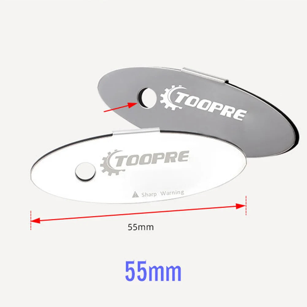 Stainless Steel Brake Pad MTB Bike Oil Disc Brake Anti-rubbing Disc Caliper Brake Pad Gap Adjustment Bicycle Accessories Tool Oasis Select