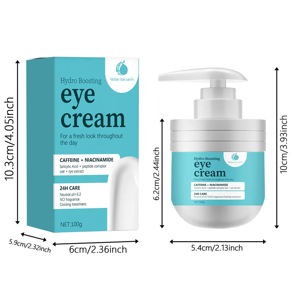 Hydrating Eye Cream – Caffeine, Niacinamide & Peptide 100g Eye Cream Serum Oasis Select