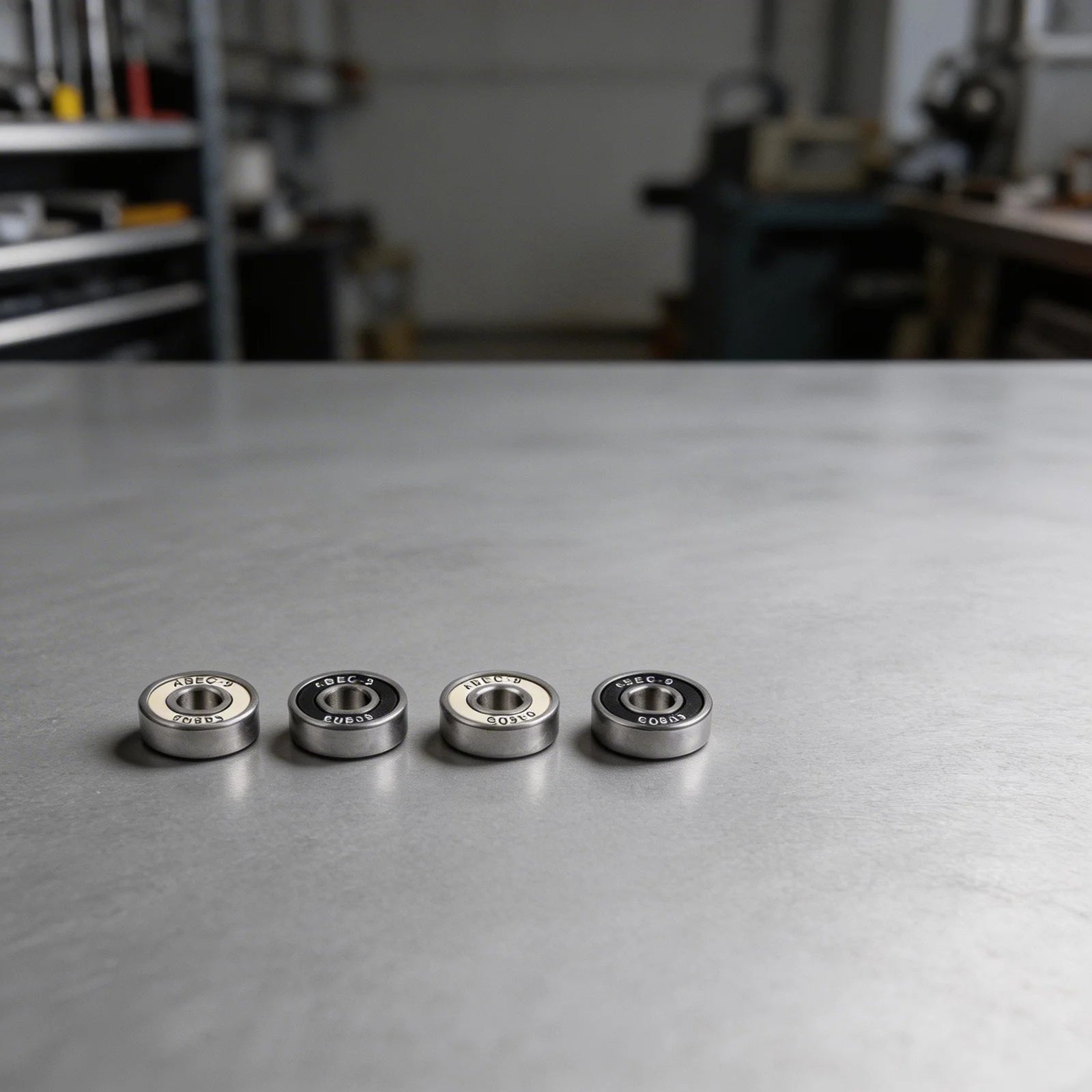 8pcs 608RS ABEC-9 Precision Skateboard Bearings Quiet Glide High Carbon Steel For Longboard Drift Board Roller Skates Upgrade Oasis Select