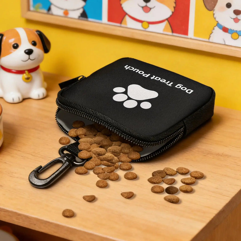 Portable Dog Treat Bag Outdoor Training Dog Food Pocket Leakproof Multifunctional Dog Reward Waist Bags Pet Supplies Oasis Select