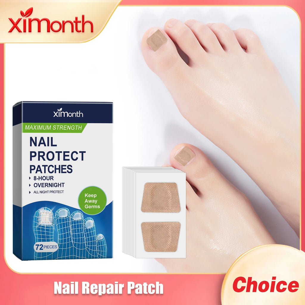 XIMONTH Nail Care Patch Eliminate Dirts Relieve Discomfort Repair Damage Correcte Surface Brightening Luster Nail Nourish Patch Oasis Select