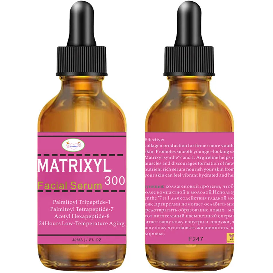 Matrixyl 3000, Hyaluronic Acid & Vitamin C Face Serum 2-Pack Face Serum Set Oasis Select 30mlX2pcs