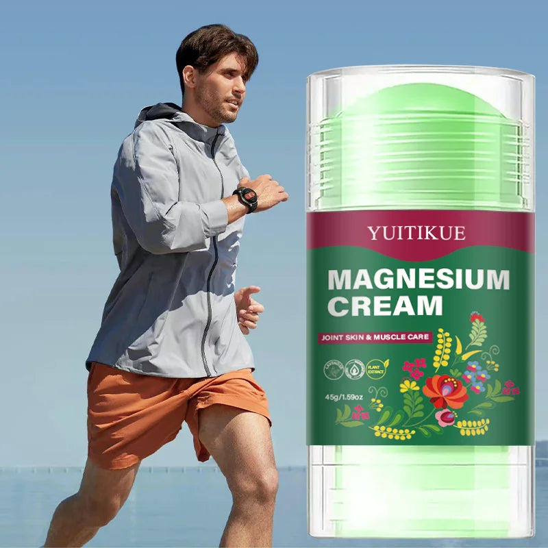 YUITIKUE Magnesium Cream – Muscle Relief, Lavender & Rosemary