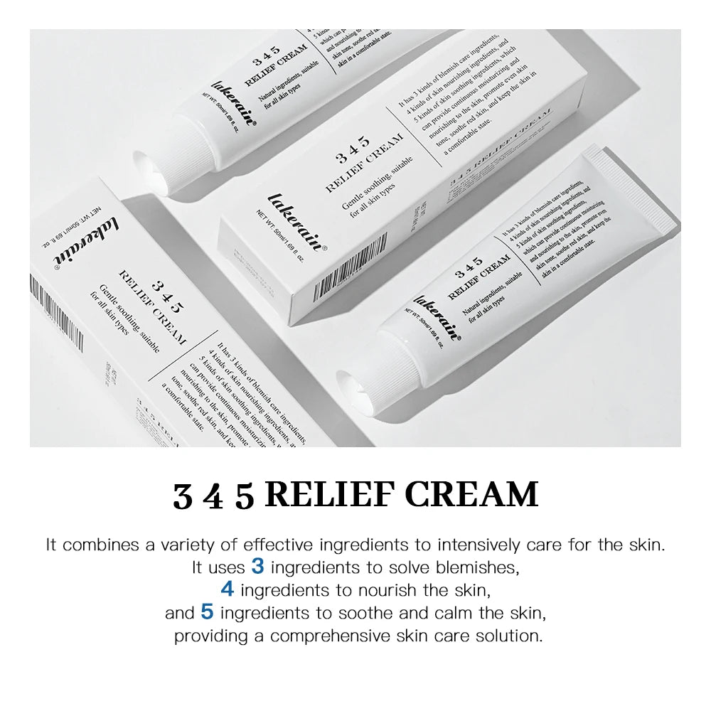 345 Soothing Cream – Daily Face Moisturizer with Niacinamide