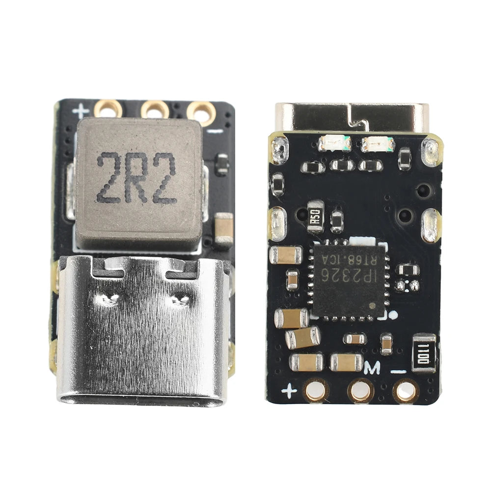 DC-DC Step Up Booster 2S 3S Type-C 18W 1.5A Lithium Battery Charger Module Fast Charge Power Supply Mini Converter Module Oasis Select