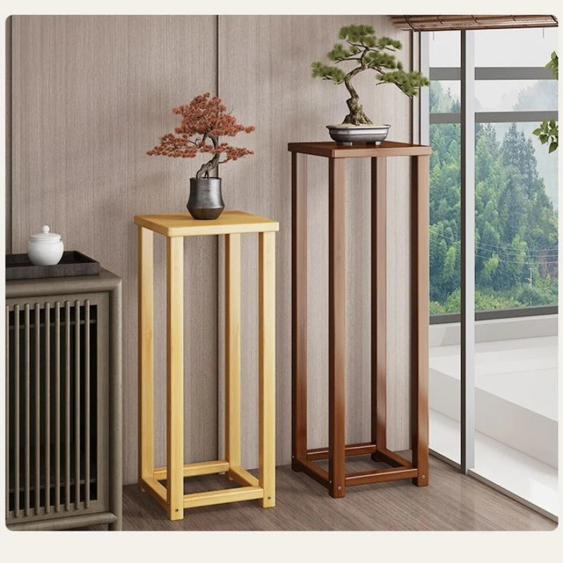Flower stand Shelf Living room decorative ornament Flower table Solid wood multi-layer flower pot shelf Oasis Select