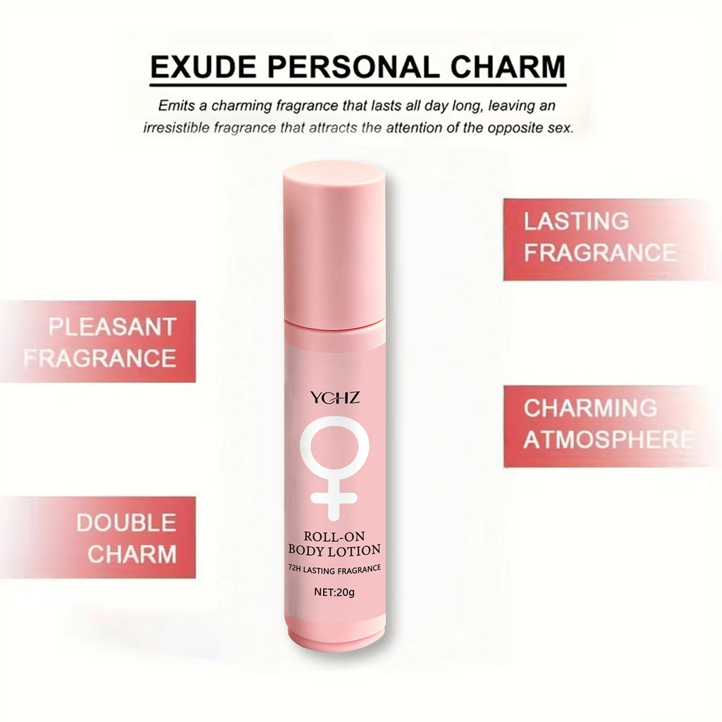 Peach Roll-On Deodorant – Moisturizing, Refreshing & Portable